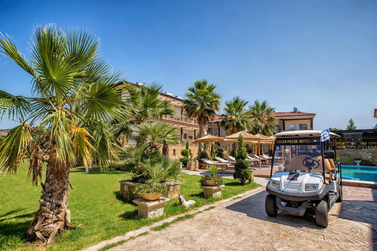 Halkidiki Greek Pride Ηotel And Apartments Skála Foúrkas エクステリア 写真