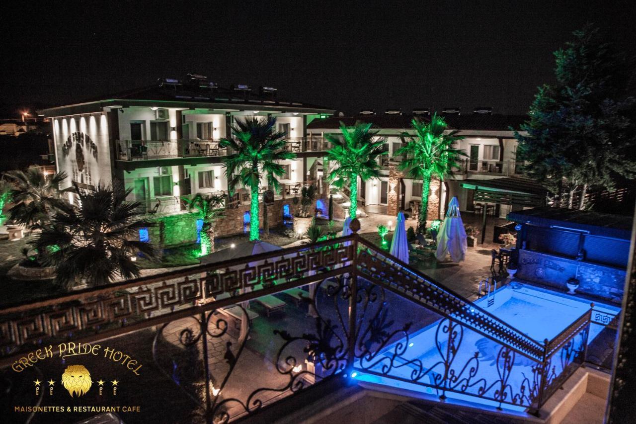 Halkidiki Greek Pride Ηotel And Apartments Skála Foúrkas エクステリア 写真